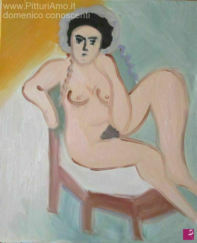 quadri in vendita online - nudo omaggio a matisse