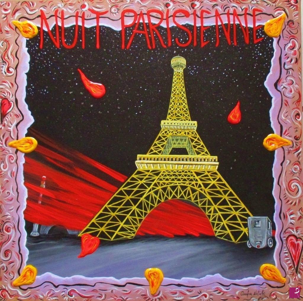 quadri in vendita online - nuit parisienne