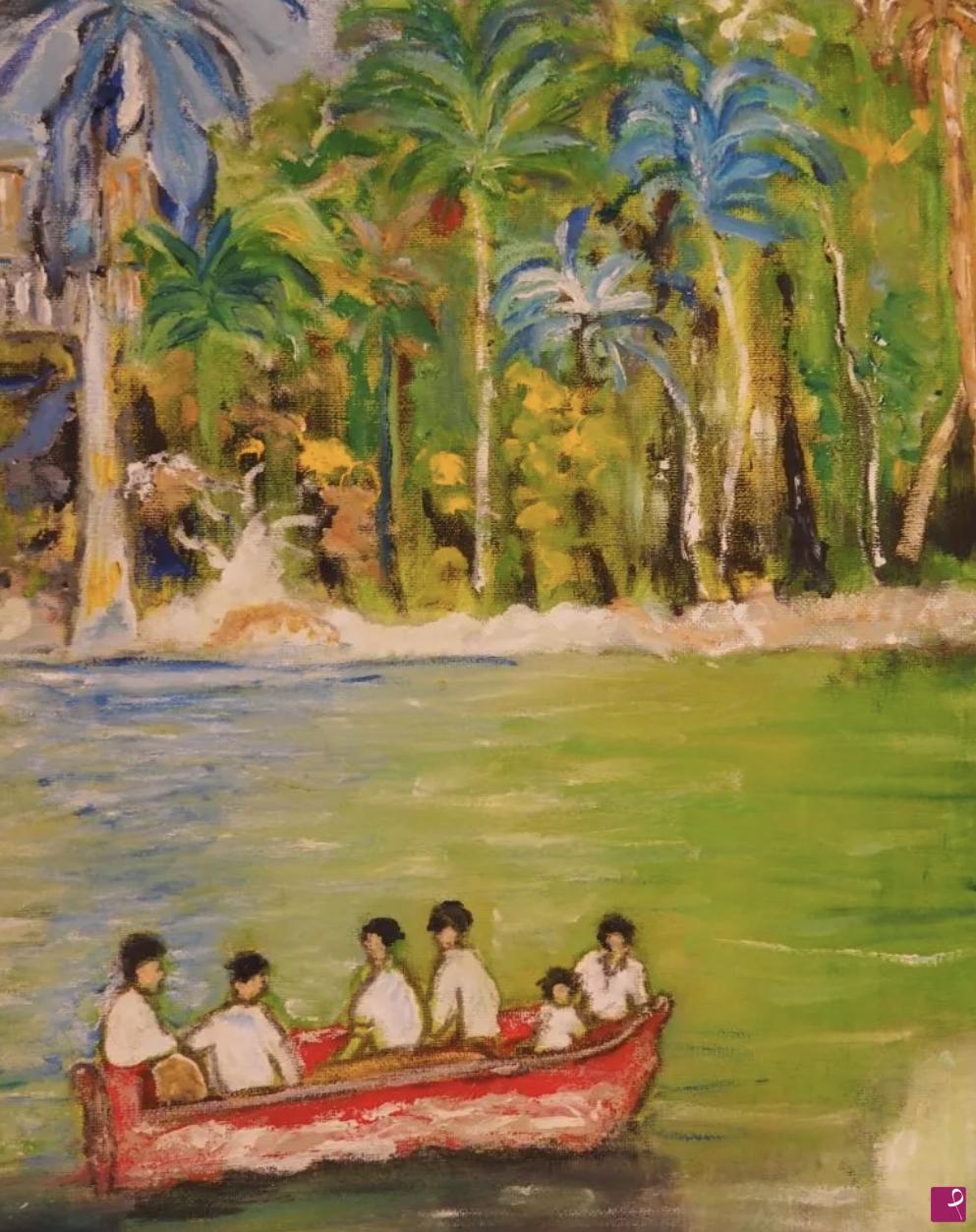 quadri in vendita online - Oasi tropicale 