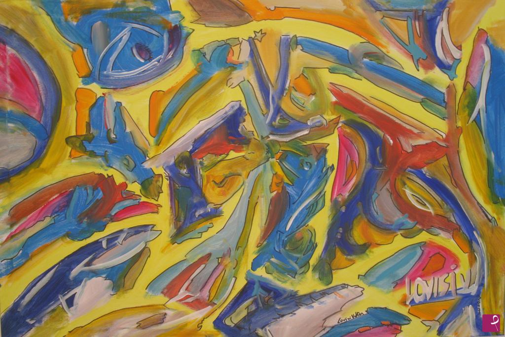 quadri in vendita online - OASIS Pittura su tela unica originale autentica 150 x 100 