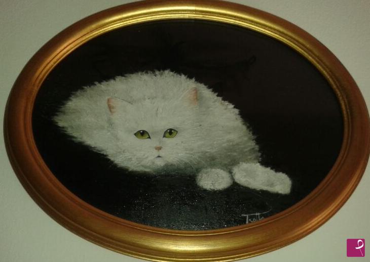 quadri in vendita online - OCCHI DI GATTO