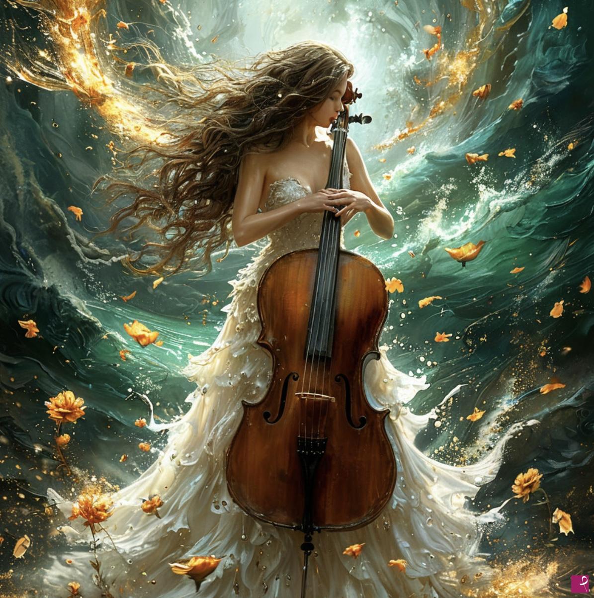 quadri in vendita online - Ocean music 