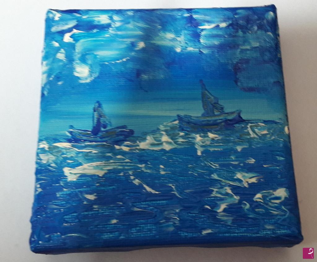 quadri in vendita online - Oceano blu
