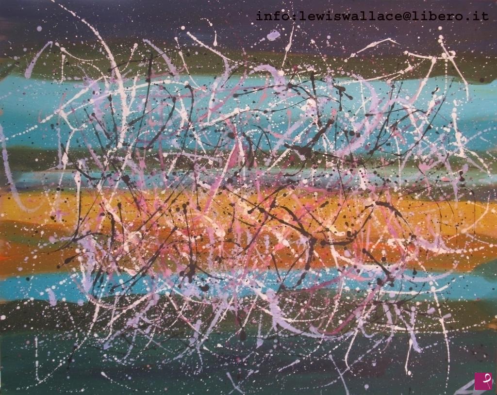 quadri in vendita online - OCEANO Iride (anno 2016) 106 x 85