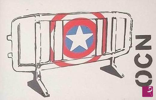 quadri in vendita online - Ocn & Captain America