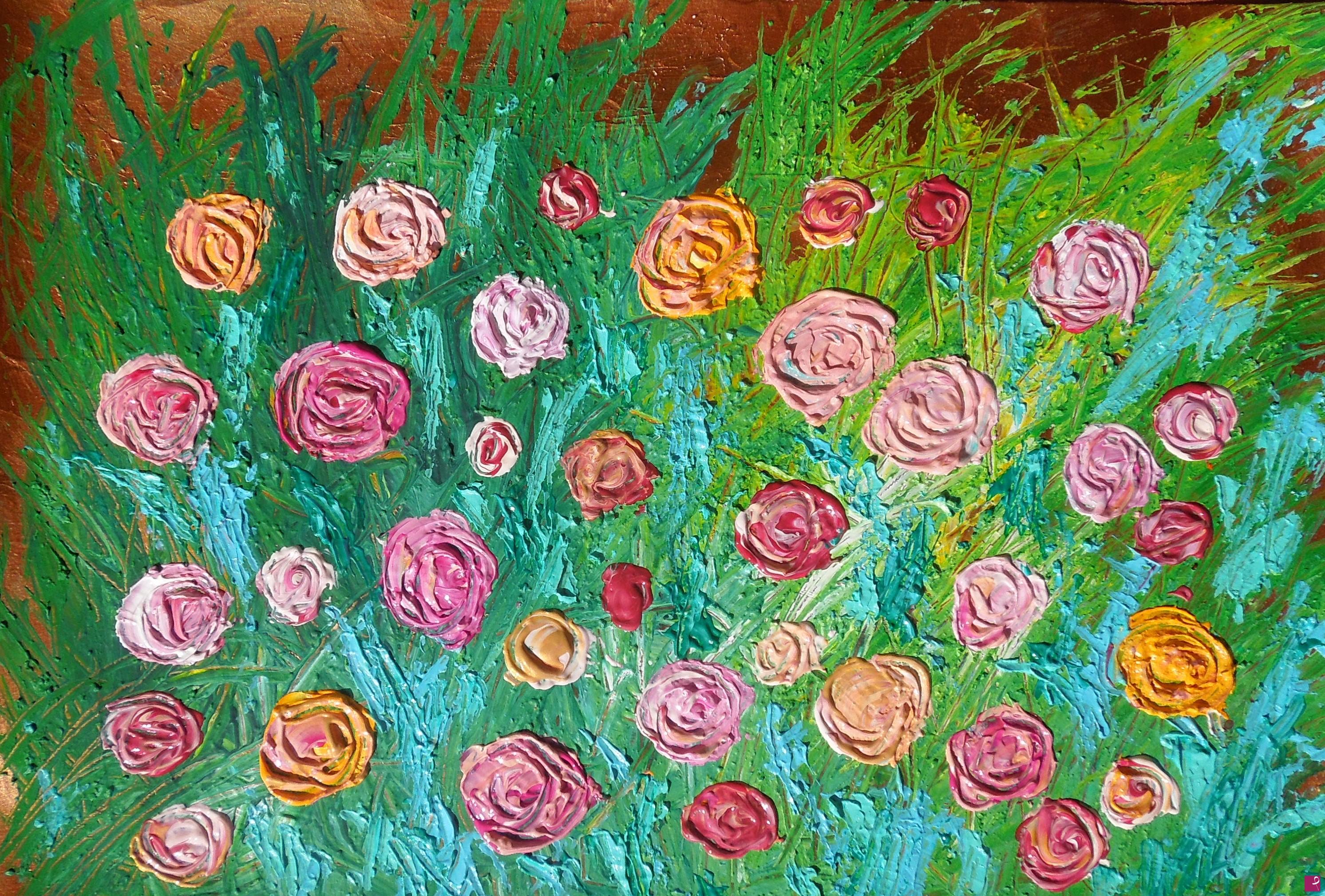 quadri in vendita online - October roses - 574