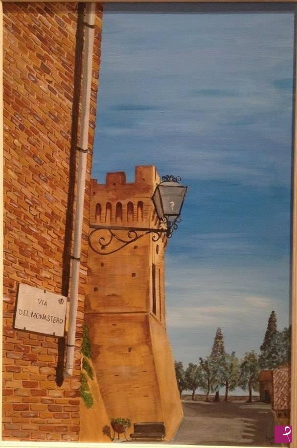 quadri in vendita online - OFFAGNA - VIA DEL MONASTERO