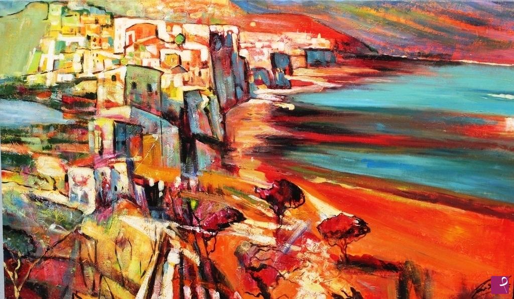 quadri in vendita online - Oil MSC 088