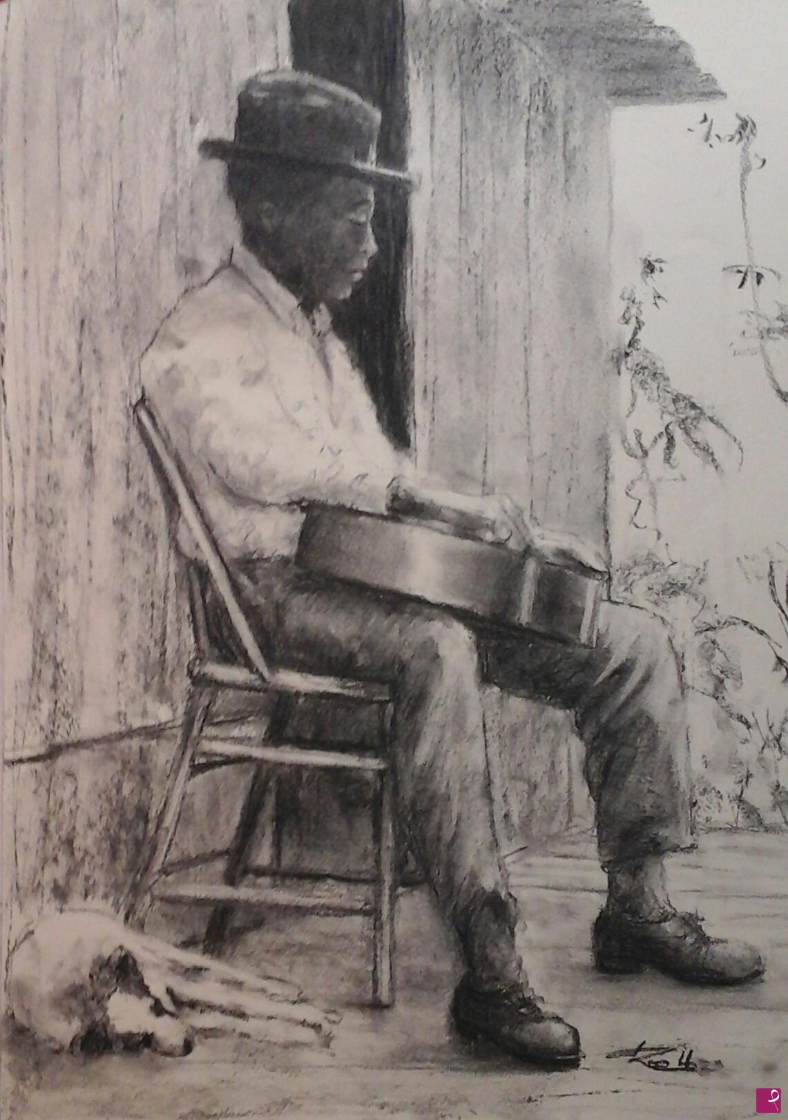 quadri in vendita online - Old blues 