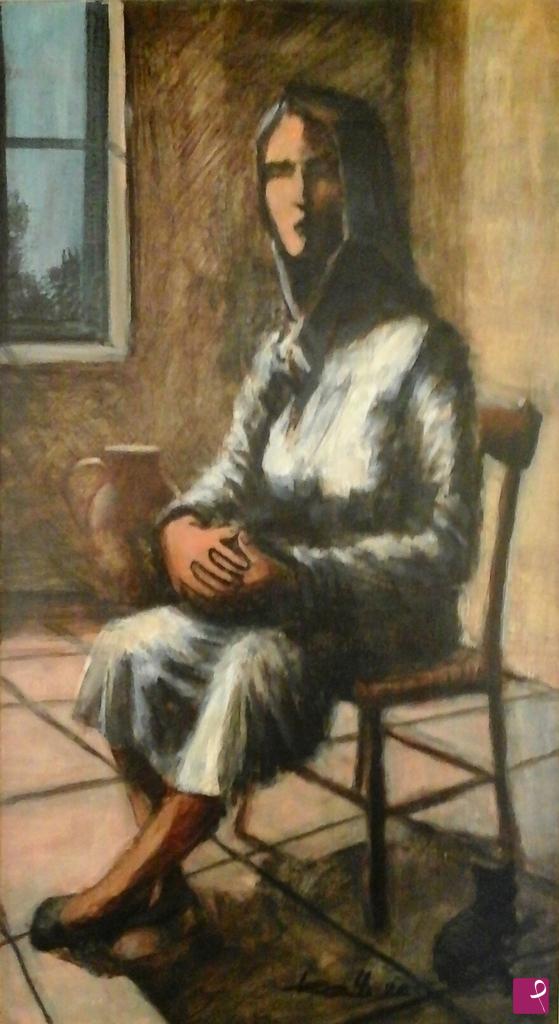 quadri in vendita online - Old chair 