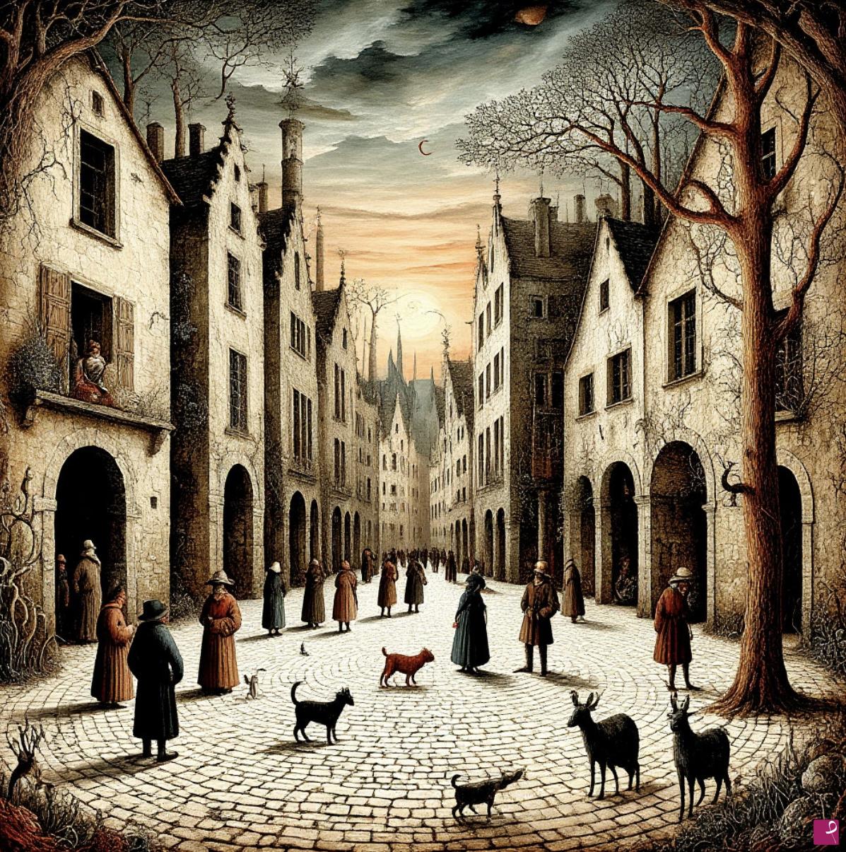 quadri in vendita online -   Old city