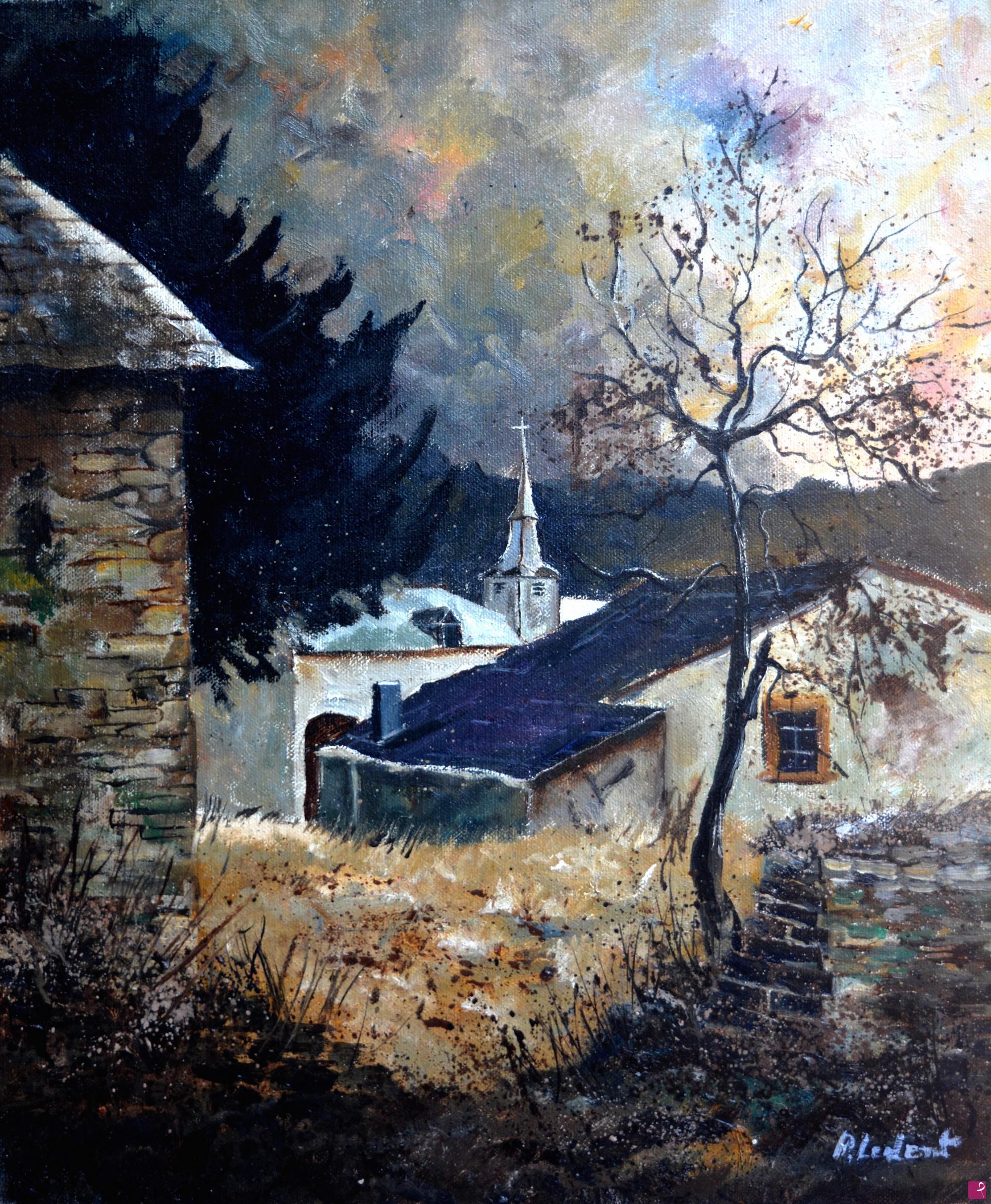 quadri in vendita online - Old village 