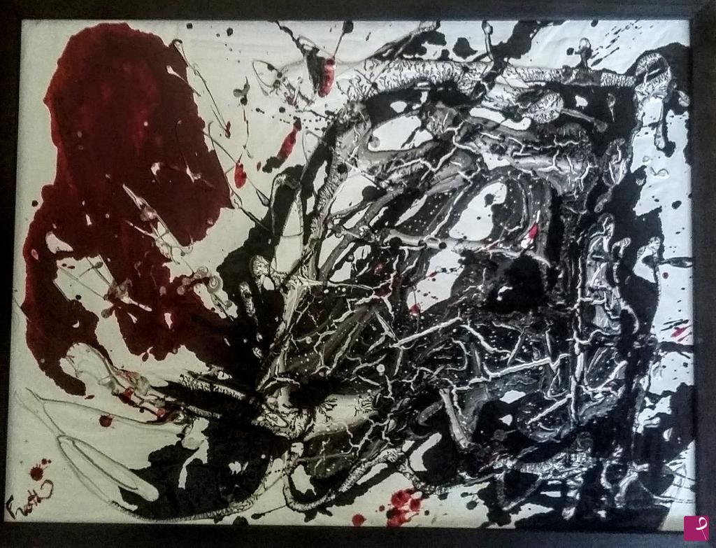 quadri in vendita online - Olio su sangue