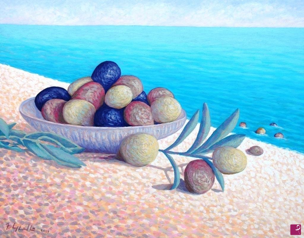 quadri in vendita online - Olive a...mare.