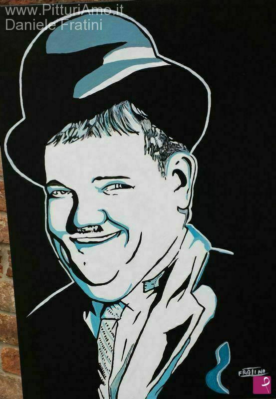 quadri in vendita online - Oliver Hardy "Ollio"