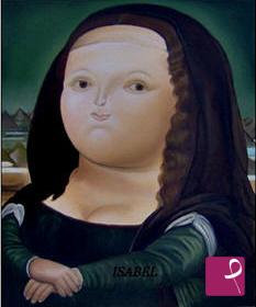 quadri in vendita online - Omaggio a Botero 2