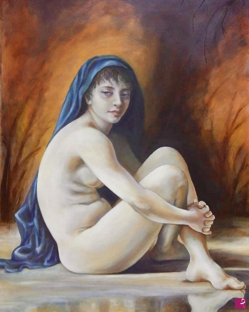quadri in vendita online - “Omaggio a Bouguereau”