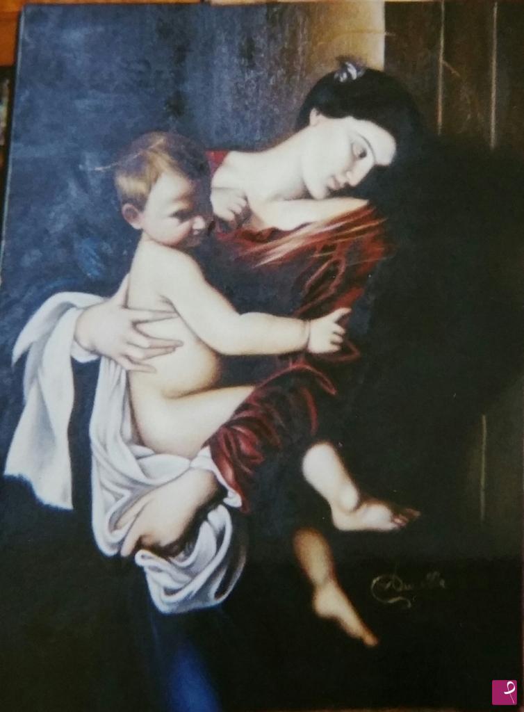 quadri in vendita online - Omaggio a Caravaggio 