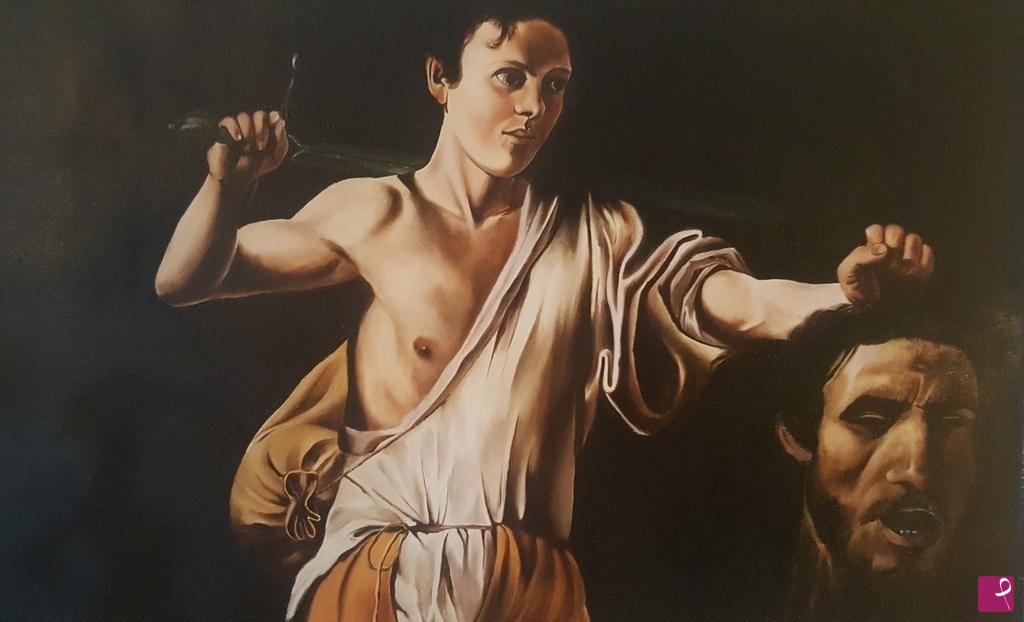 quadri in vendita online - Omaggio a Caravaggio