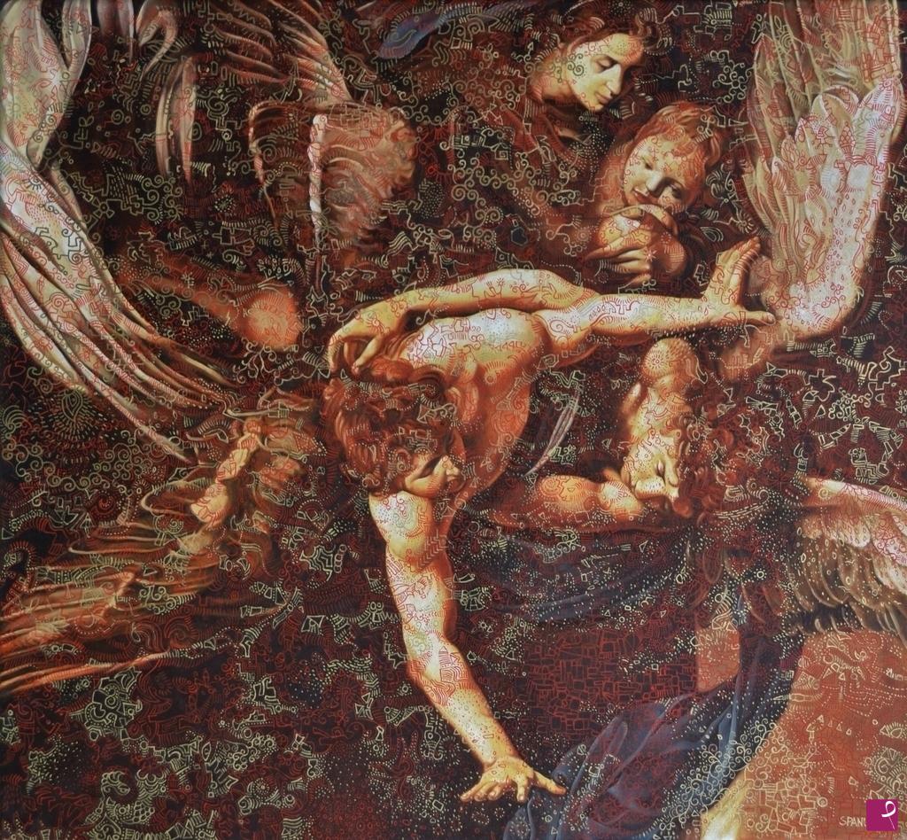 quadri in vendita online - Omaggio a Caravaggio