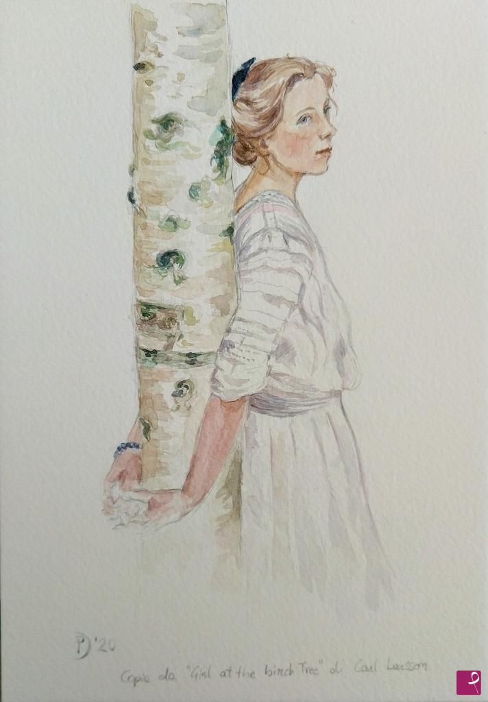 quadri in vendita online - Omaggio a Carl Larsson