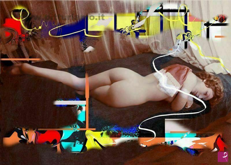 quadri in vendita online - Omaggio a Carlo Mollino - painting - Opera III