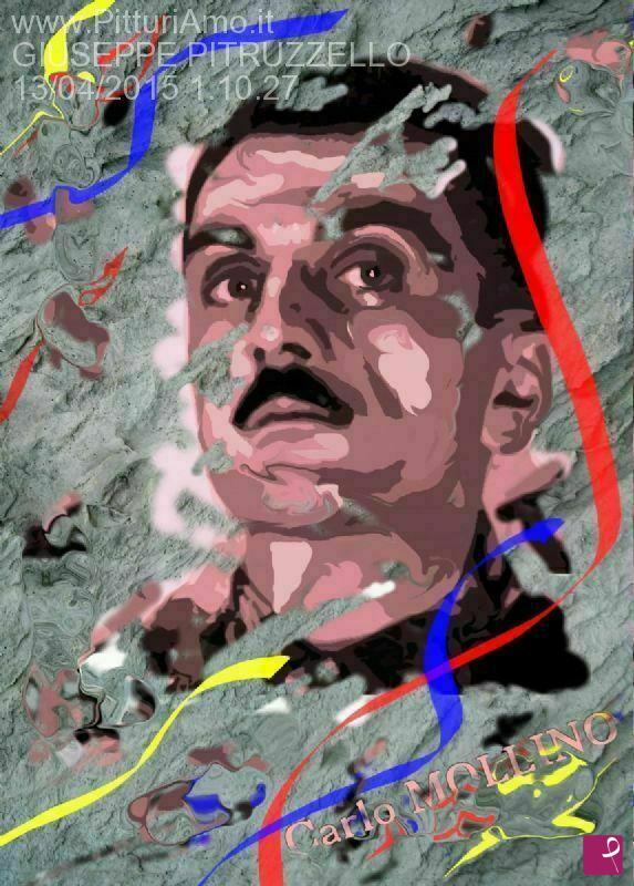 quadri in vendita online - Omaggio a Carlo Mollino - painting
