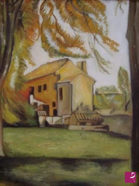quadri in vendita online - Omaggio a Cezanne