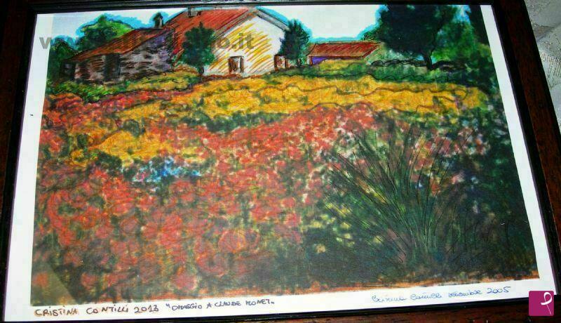 quadri in vendita online - Omaggio a Claude Monet