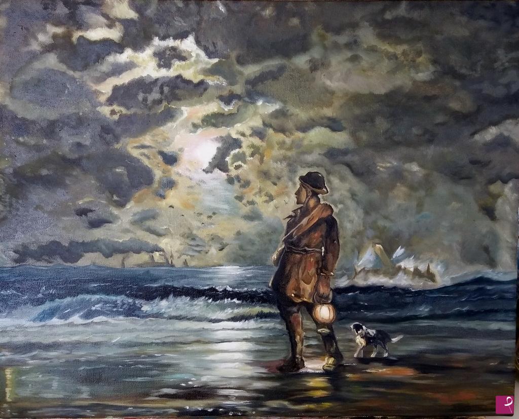 quadri in vendita online - Omaggio a Edward Moran