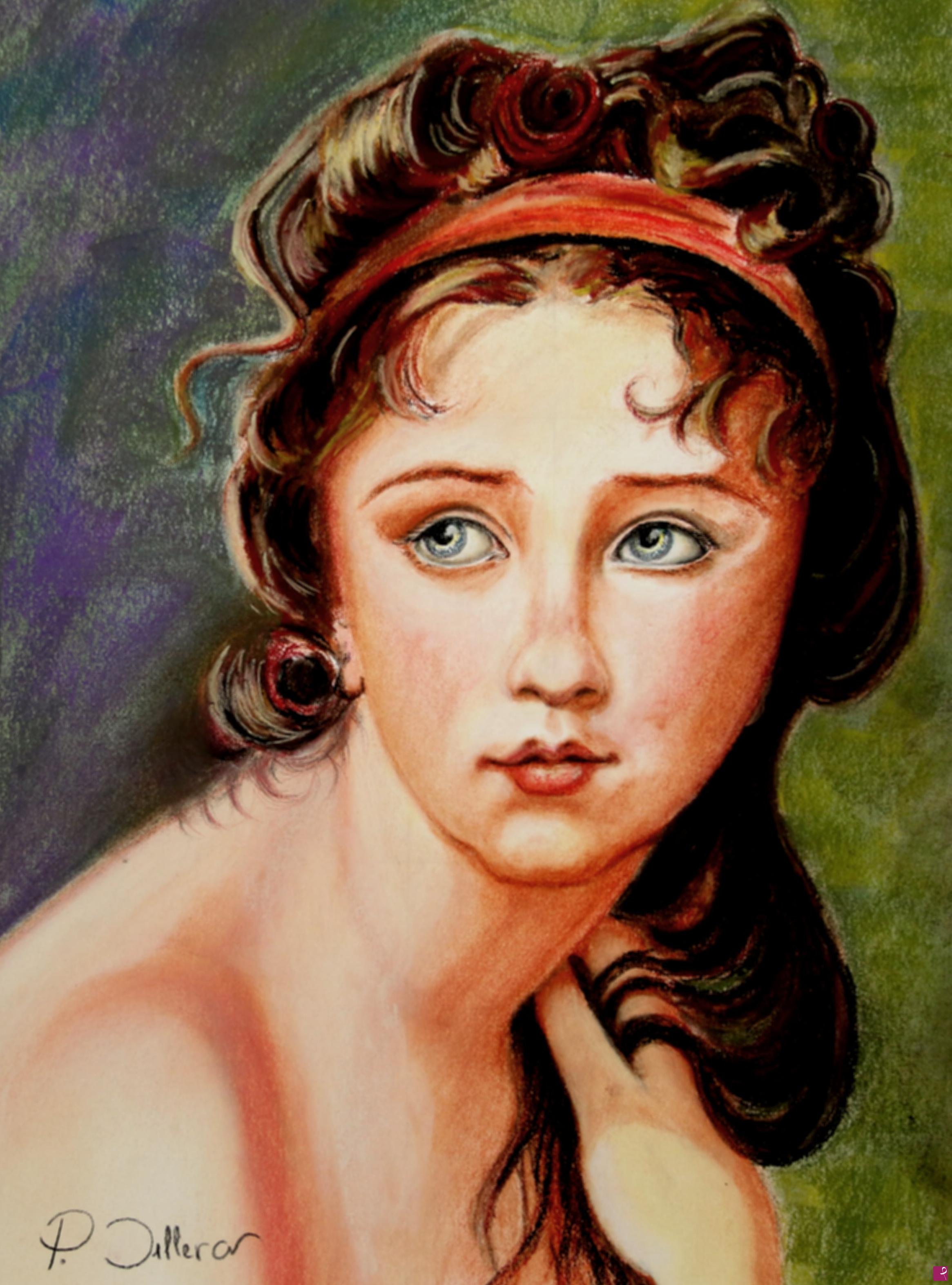quadri in vendita online - Omaggio a Elisabeth Louise Vigée Le Brun
