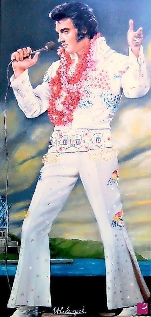 quadri in vendita online - Omaggio a Elvis Presley