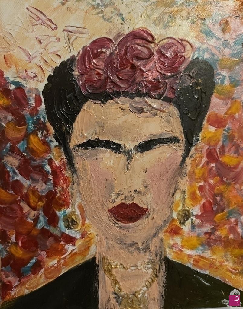 quadri in vendita online - "Omaggio a Frida Kahlo"