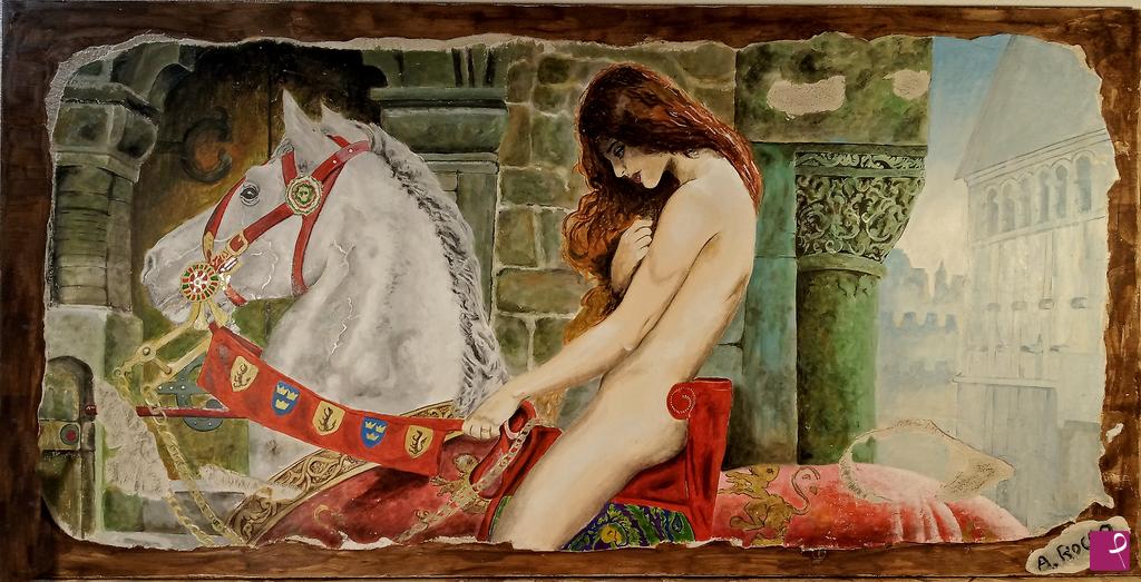 quadri in vendita online - Omaggio a John Collier