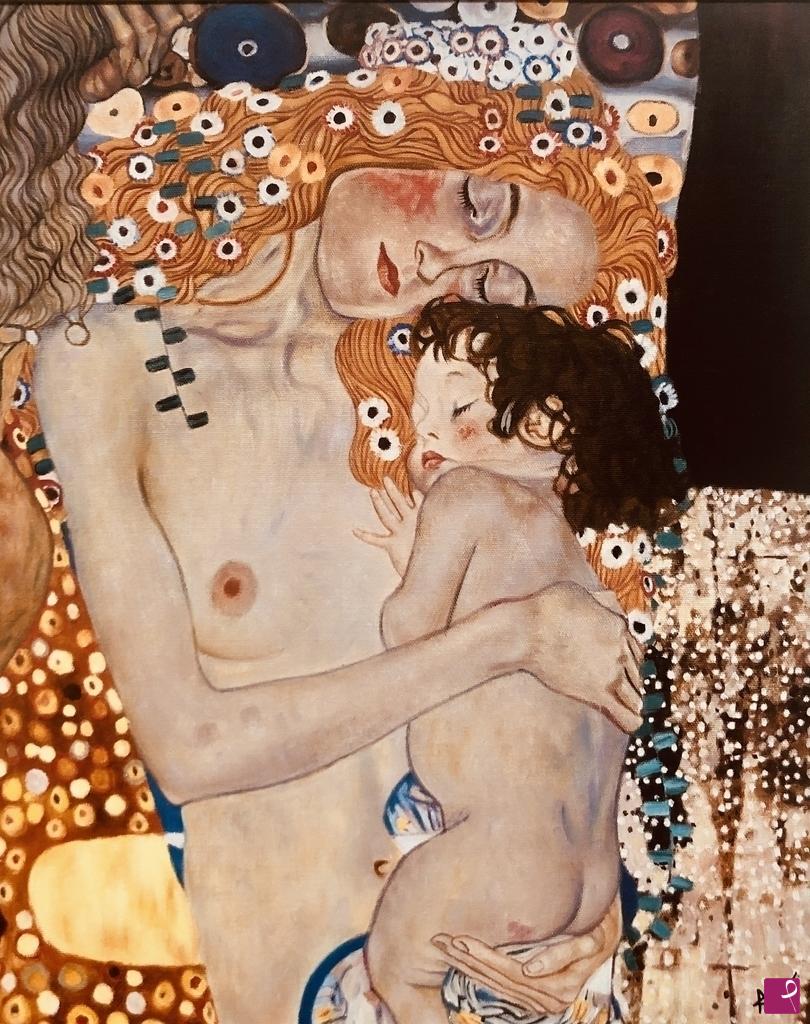 quadri in vendita online - Omaggio a Klimt