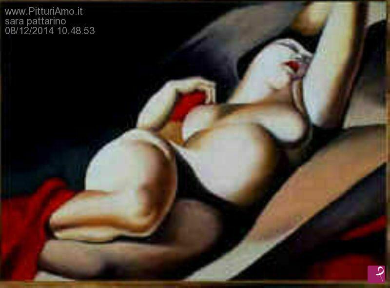 quadri in vendita online - Omaggio a Lempicka