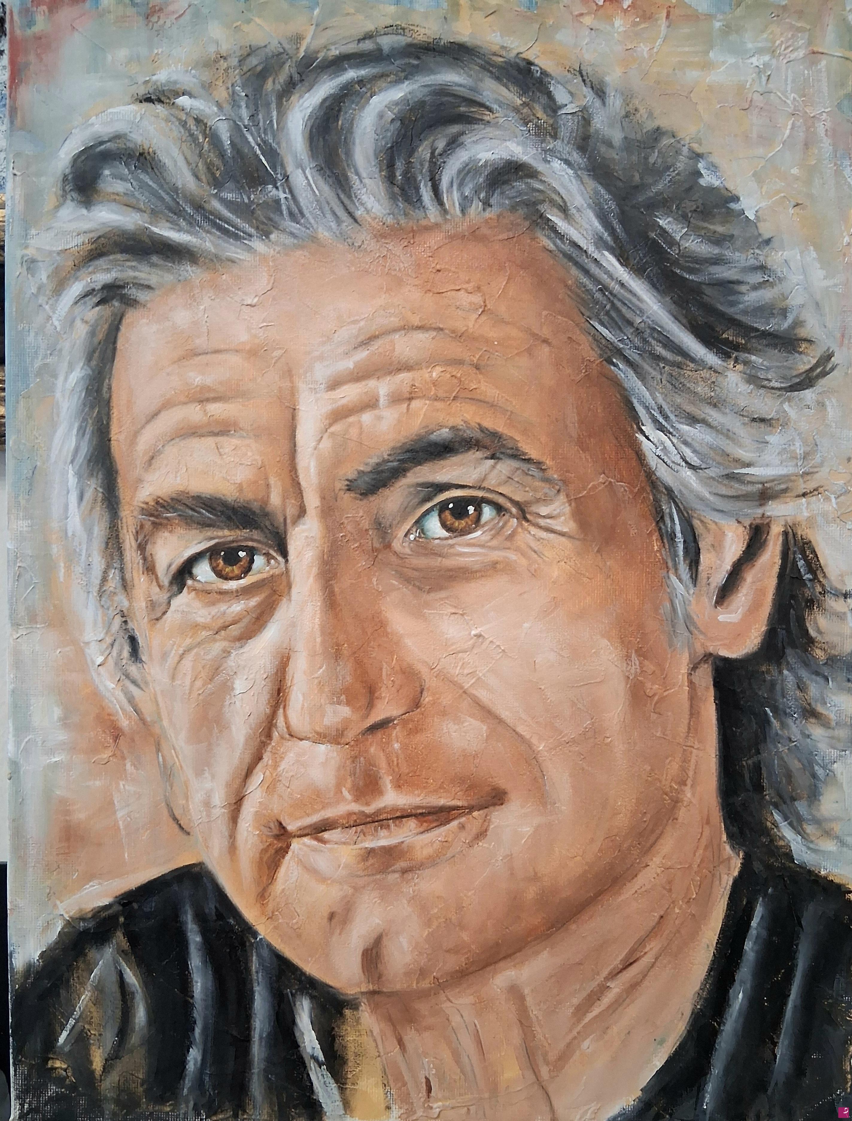 quadri in vendita online - Omaggio a Ligabue