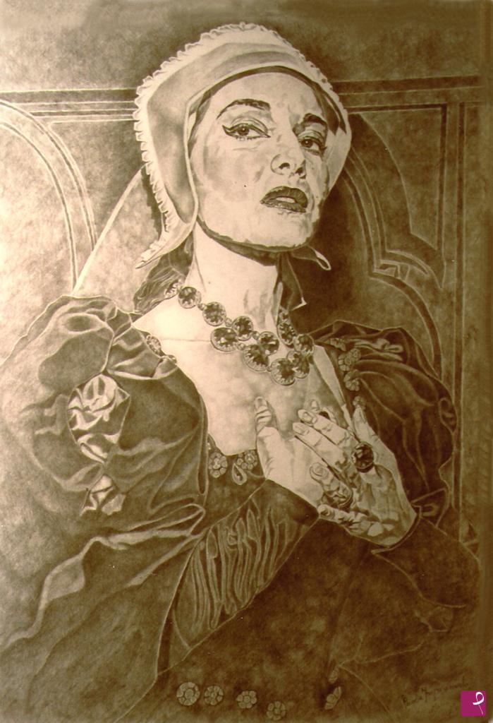 quadri in vendita online - OMAGGIO A MARIA CALLAS - TRIBUTE TO MARIA CALLAS