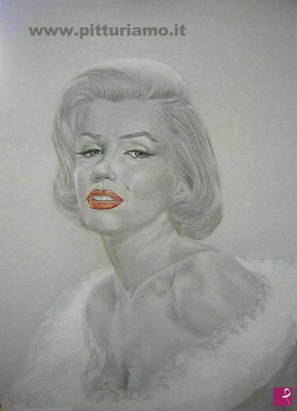 quadri in vendita online - Omaggio a Marilyn Monroe (2011)