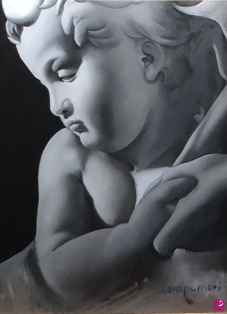 quadri in vendita online - -Omaggio a Michelangelo- 