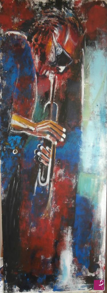 quadri in vendita online - omaggio a Miles Davis