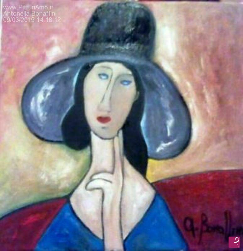quadri in vendita online - OMAGGIO A MODIGLIANI