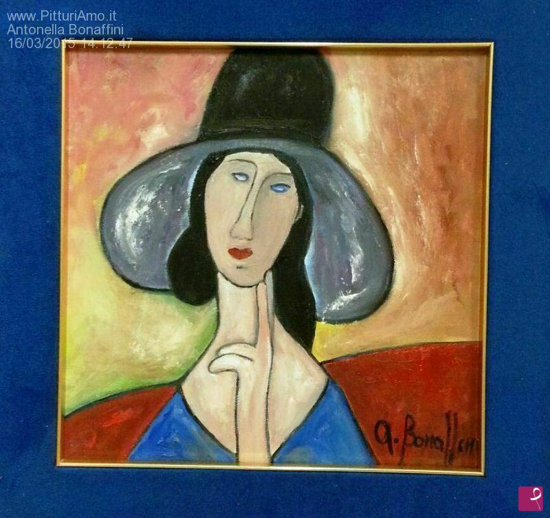 quadri in vendita online - OMAGGIO A MODIGLIANI