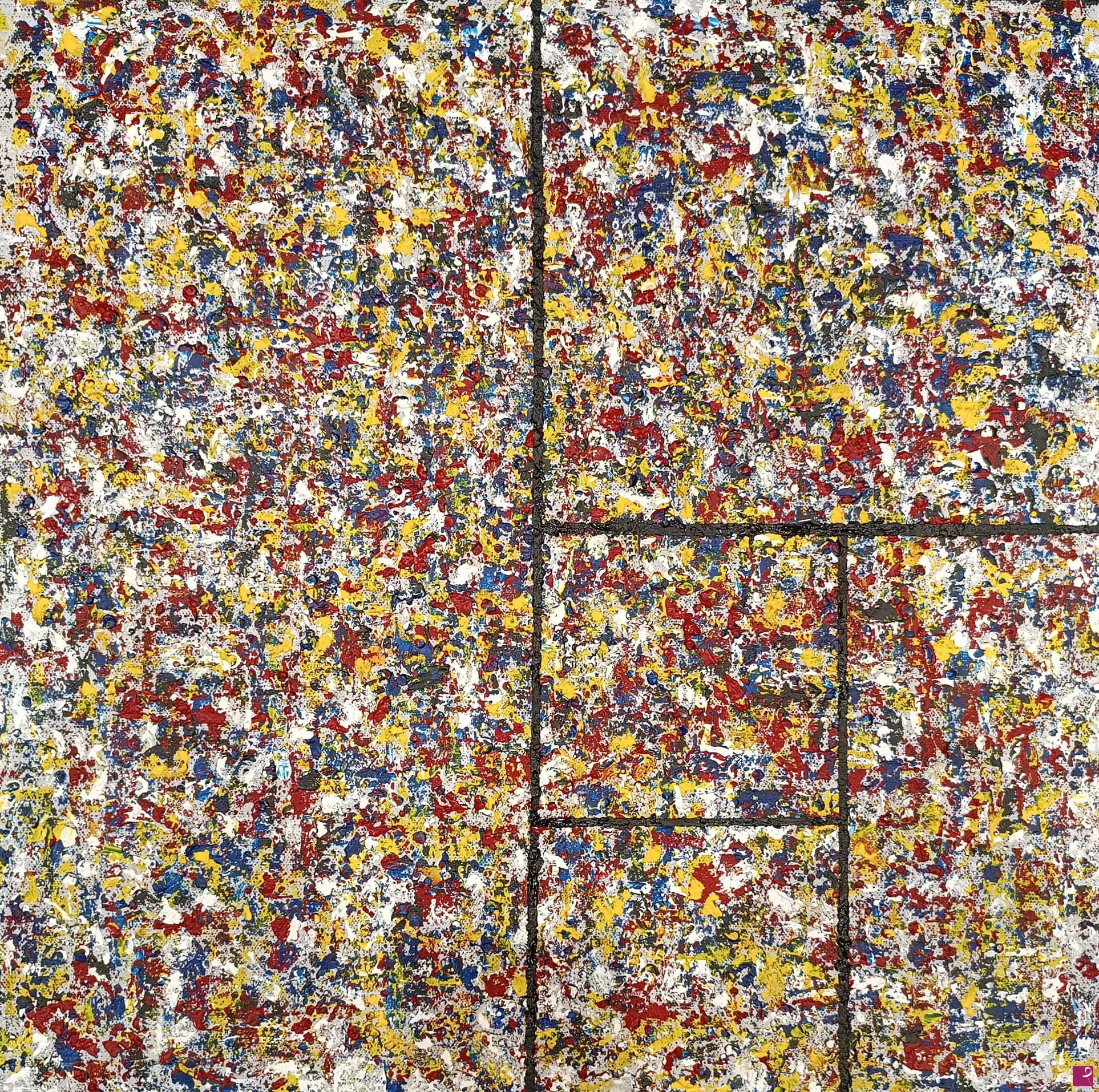 quadri in vendita online - Omaggio a Mondrian