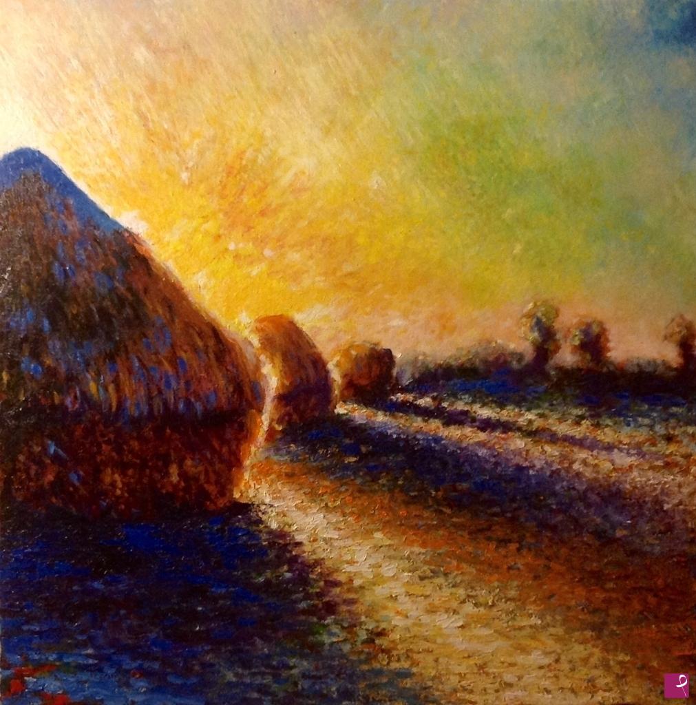 quadri in vendita online - Omaggio a Monet 
