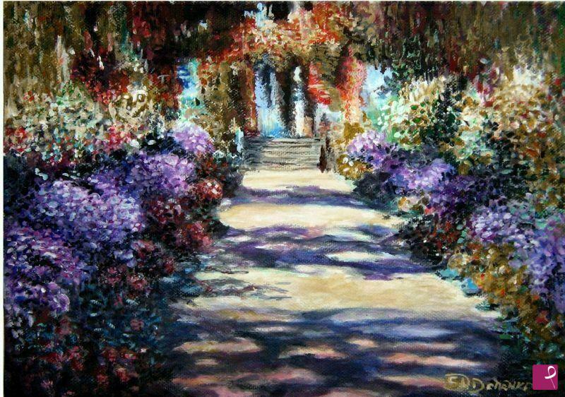 quadri in vendita online - Omaggio a Monet