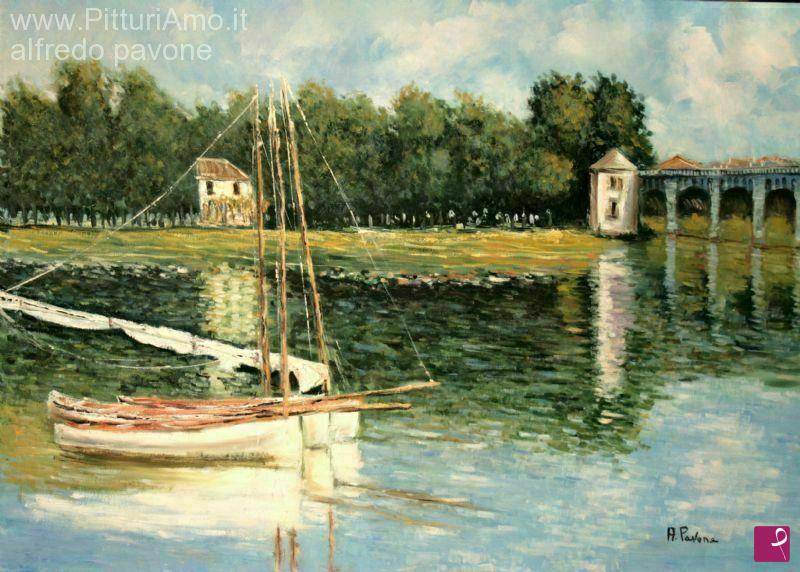 quadri in vendita online - omaggio a Monet