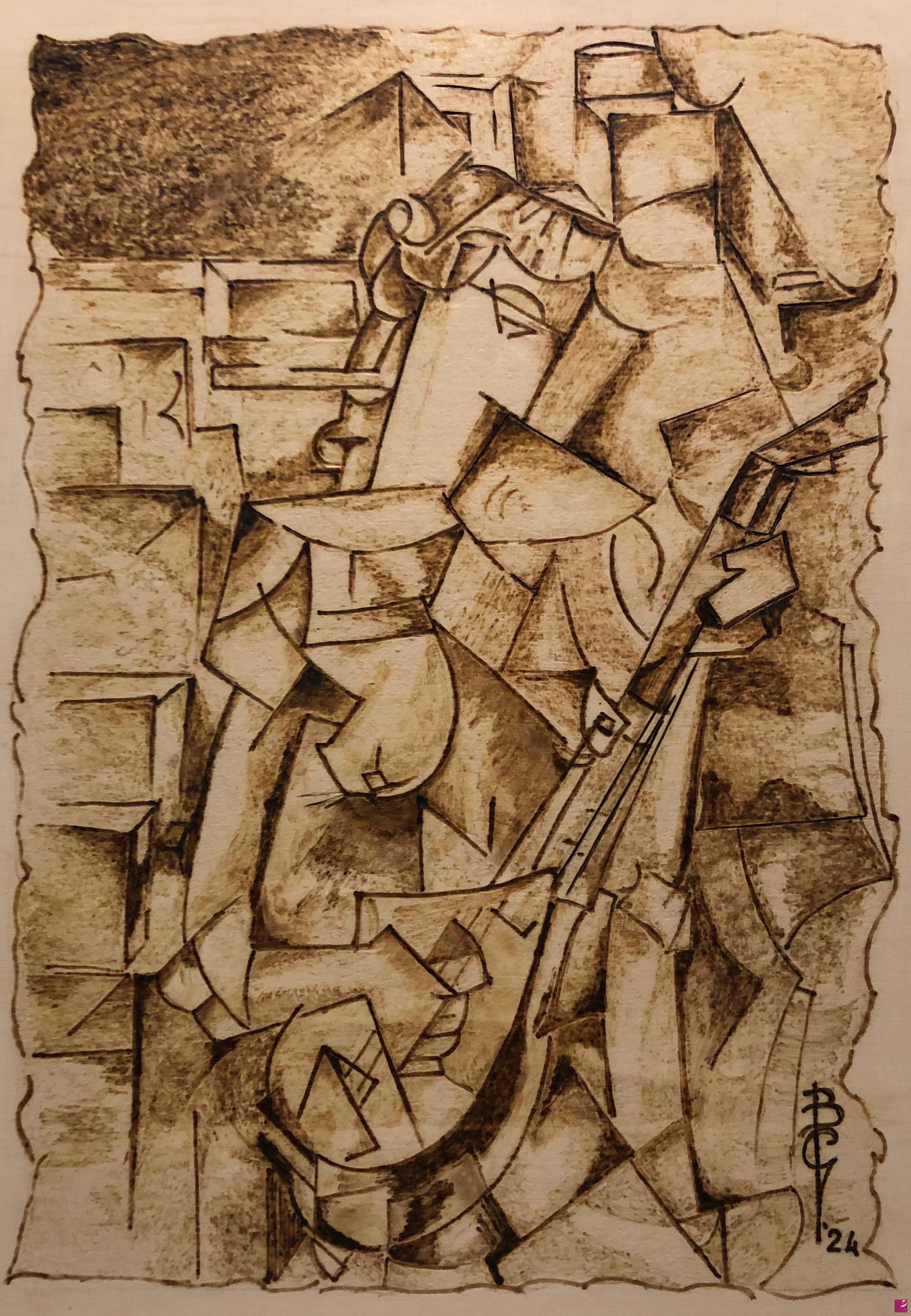 quadri in vendita online - omaggio a Picasso 2