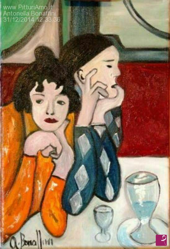 quadri in vendita online - Omaggio a Picasso