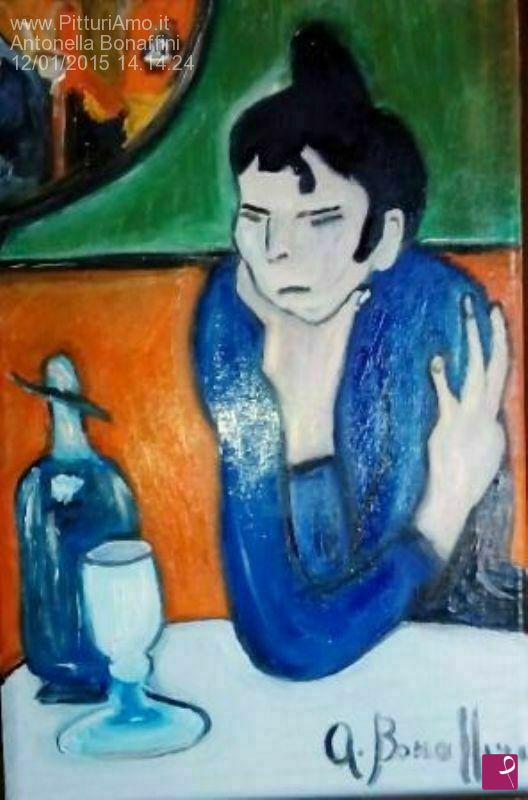 quadri in vendita online - Omaggio a Picasso